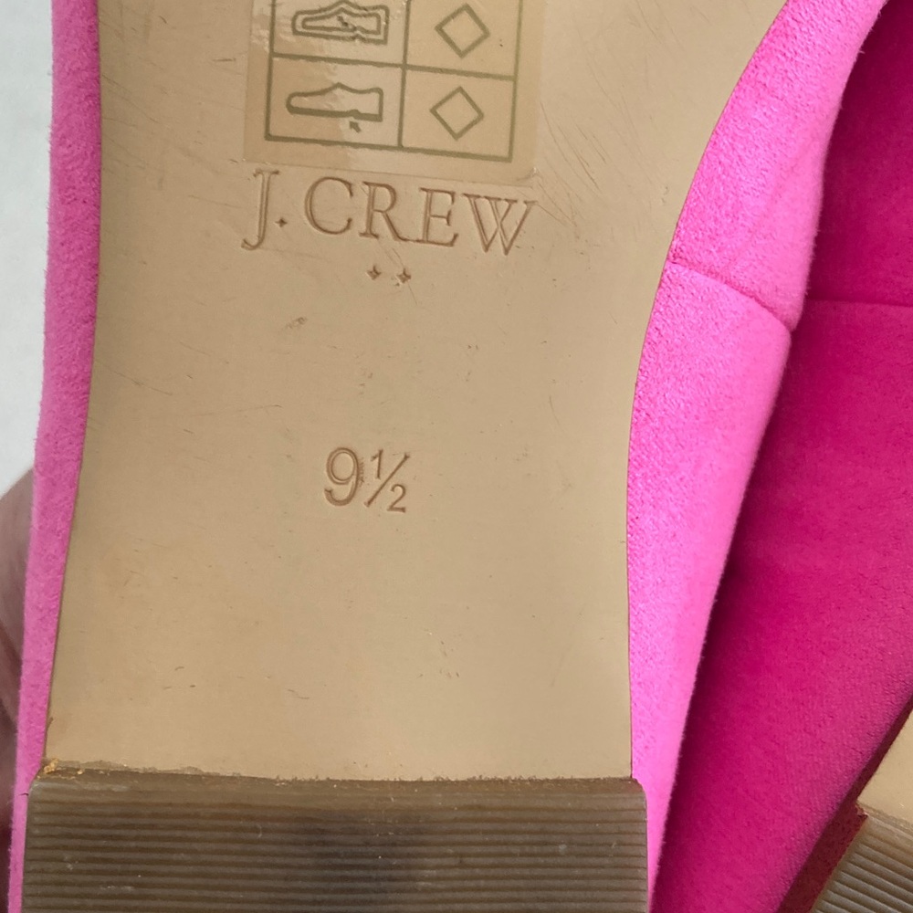 J. Crew Vibrant Pink Tassel Loafers - Picture 4 of 7